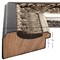 16x16 Matted Picture Frame, Furio 1.75 Inch Wood  Moulding, Wall Display Frame for Art, Posters, or Photos by wallsthatspeak